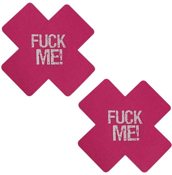 Pinch - Nipple Sticker Fuck Me - Tepel Plakker - Pink - Tepelstickers