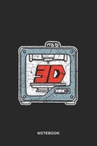 3D Printing Art Graphic Notebook