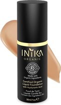 Inika Biologisch Vegan Liquid Foundation met Hyaluronzuur Beige