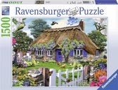 Ravensburger puzzel Cottage in Engeland - Legpuzzel - 1500 stukjes
