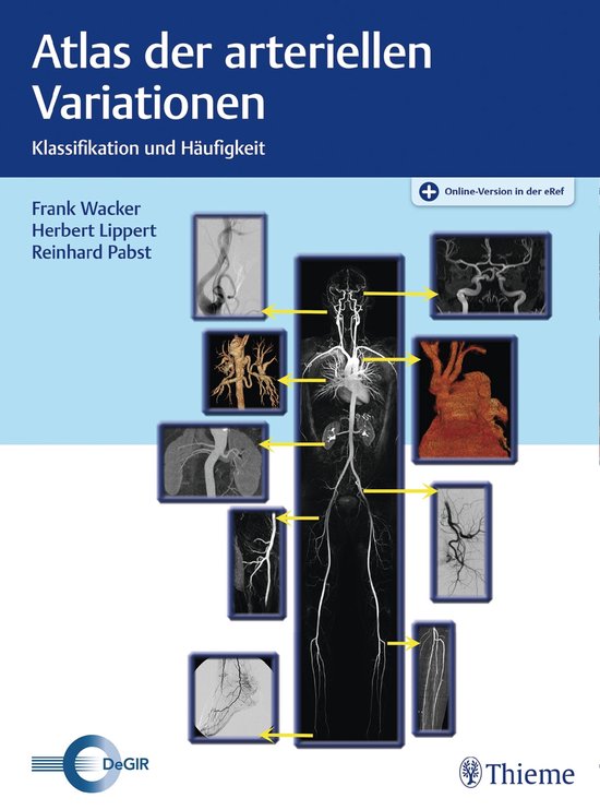 Atlas der arteriellen Variationen - cover