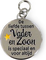 Bedeltje - Vader & zoon - Charms for you