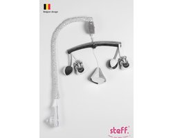 Product: Steff - Zebra - Muziek mobiel, van het merk 