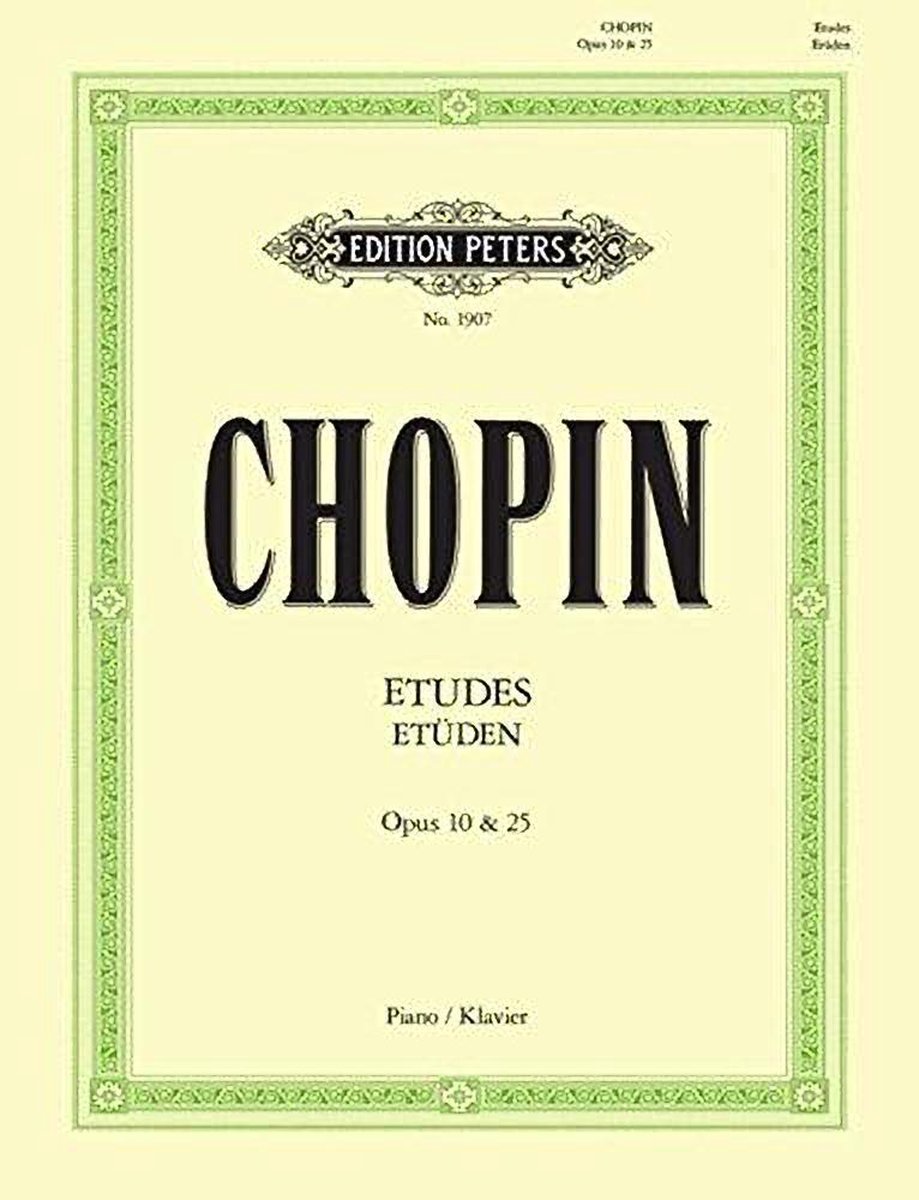 ETUDES CHOPIN OPUS 10 & 25 - Chopin, Fr
