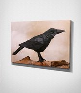 Paper Crow Canvas | 30x40 cm