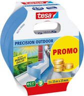 Tesa Precision Outdoor 25 mx 25 mm 2 pièces promo