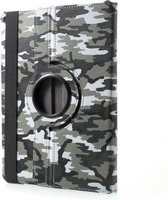 360 Rotating Book Case - Geschikt voor iPad 9.7 (2017/2018) Hoesje - Camouflage