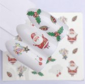 Kerst Nagelstickers - Kerstmis Nagel Stickers  - Christmas Nail Art - Nagel Decoratie - Nagelversiering - Nageldecoratie - 3D Nail Vinyls - French Manicure Stickers - Mistletoe