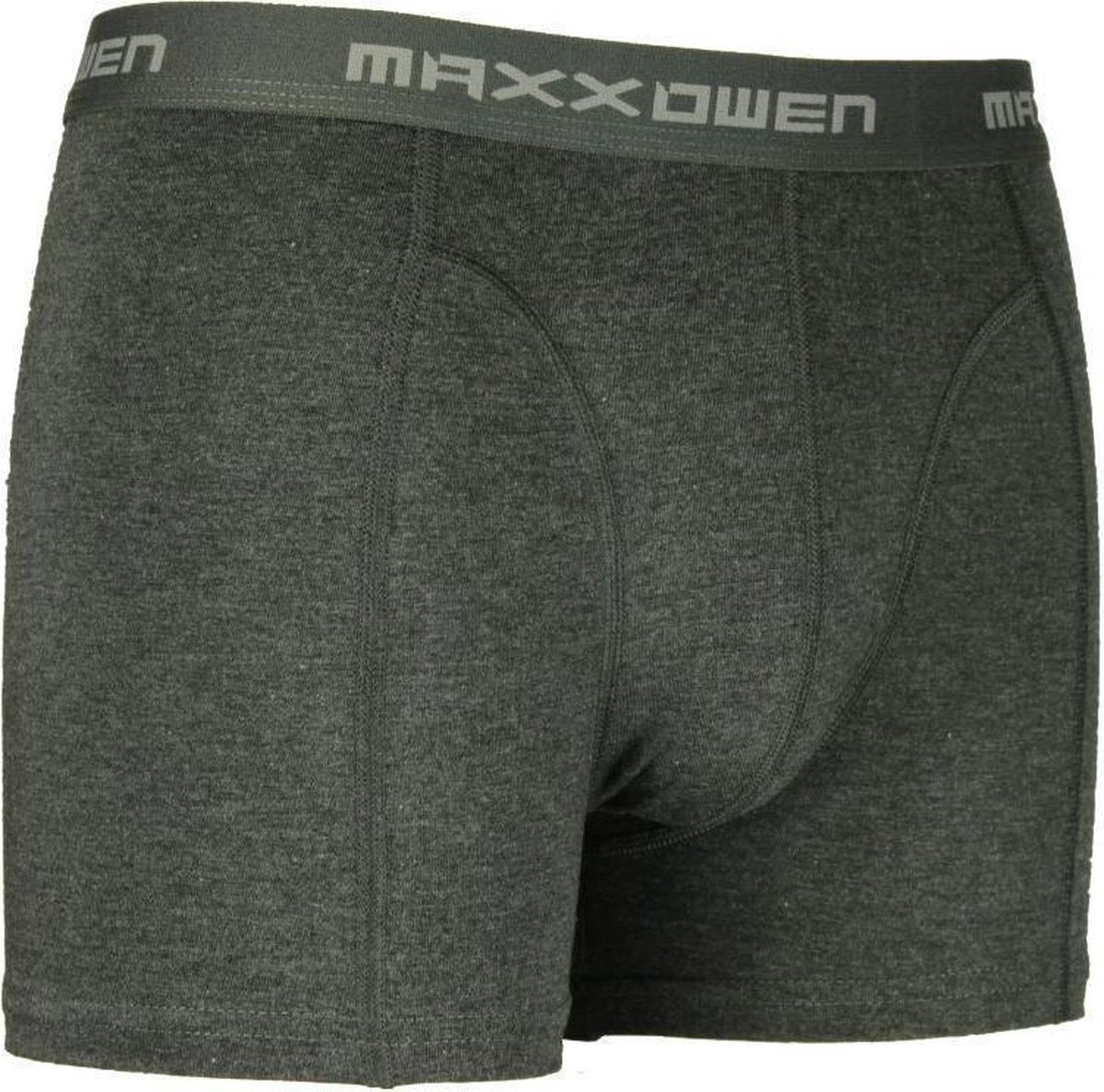 5 pack Maxx Owen Katoenen Boxershorts Antraciet Maat XL