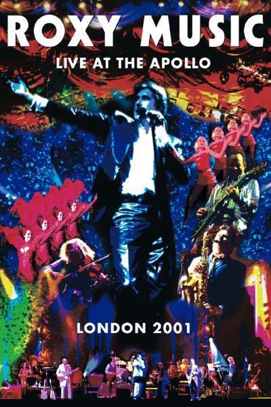 Cover van de film 'Roxy Music - Live at the Apollo'
