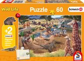 Schleich An der Wasserstelle, 60 T. Puzzle
