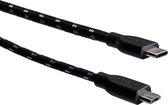 Boompods C2MUSB-BLK USB-kabel 1 m 2.0 USB C Micro-USB B Zwart
