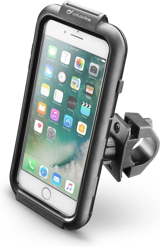 sponsor Begrip Uitputting Interphone - iPhone 7 Plus / 8 Plus iCase Houder Stevige Motorhouder Stuur  | bol.com