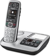 Gigaset E560A - Single DECT telefoon - Antwoordapparaat - ZilverGrijs