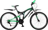 Magic Cascade - Mountainbike - Mannen - Zwart;Groen - 41 cm