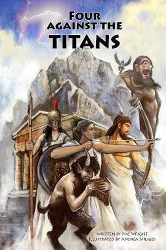Four Against Darkness- Four Against the Titans - cover