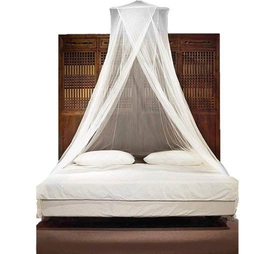 Muskietennet voor Over het Bed – Klamboe – Muggen Net – Geschikt voor 1  Persoons Bed... | bol.com