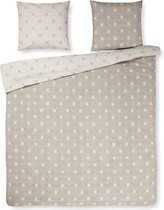 Day Dream Daan - Dekbedovertrek - Eenpersoons - 140x200/220 cm + 1 kussensloop 60x70 cm - Beige