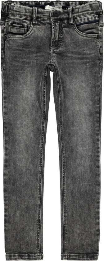 Name it Jongens Skinny Jeans - Dark Grey Denim - Maat 98 bol.com