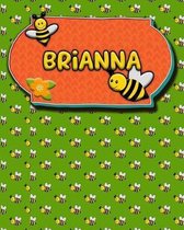 Handwriting Practice 120 Page Honey Bee Book Brianna