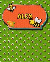 Handwriting Practice 120 Page Honey Bee Book Alex