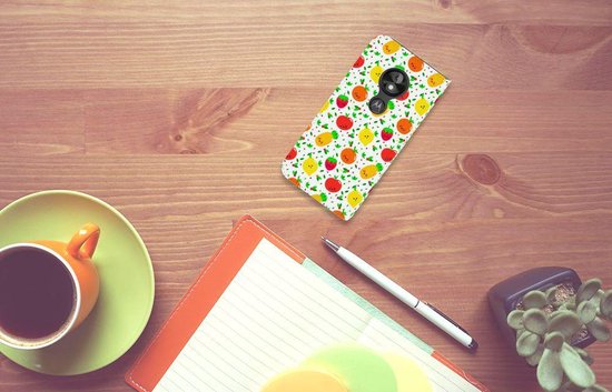 Coque Motorola Moto E5 Play Standcase Design Fruits