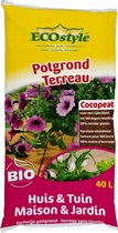 ECOstyle Potgrond Huis & Tuin - Cocopeat - 40 liter