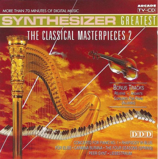Synthesizer Greatest The Classical Masterpieces 2, Ed Starink CD
