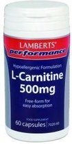 Lamberts L-Carnitine 500 mg - 60 capsules