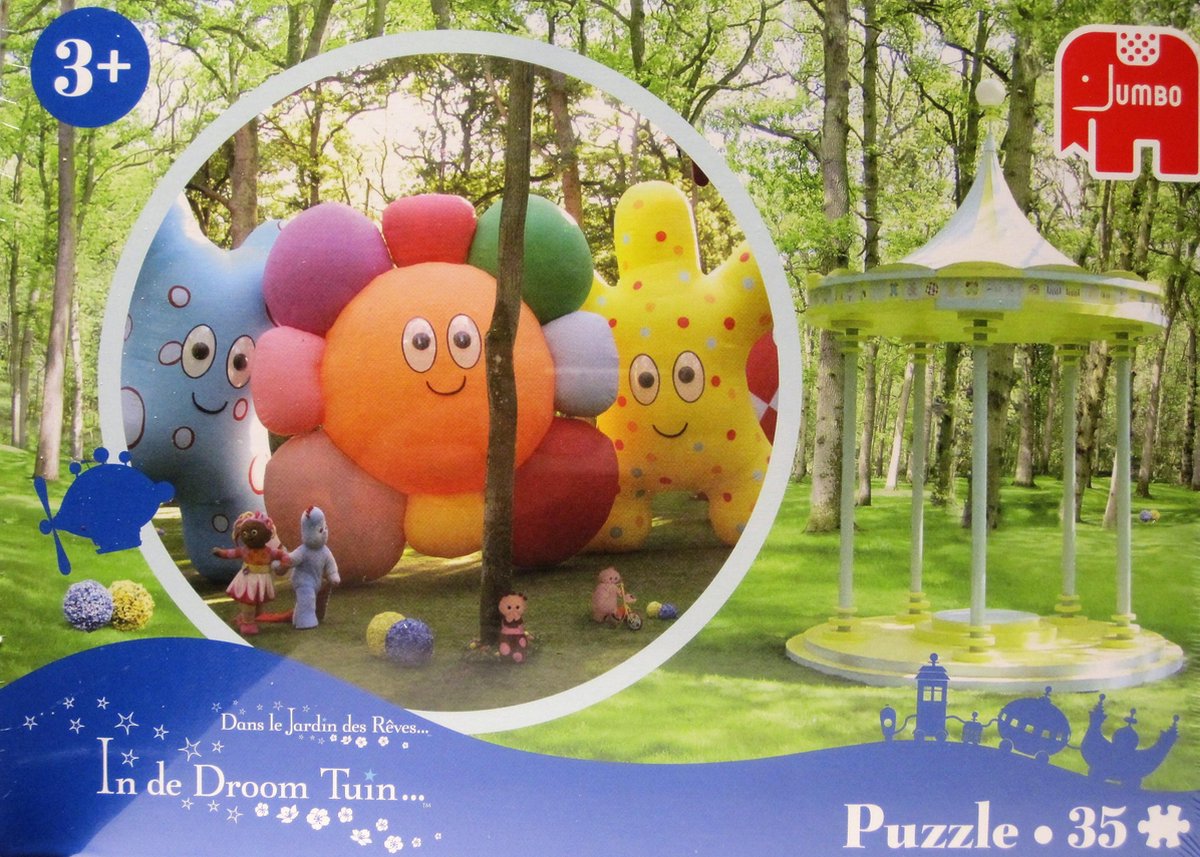 Jumbo kinderpuzzel - In de droom tuin puzzel 35 stukjes