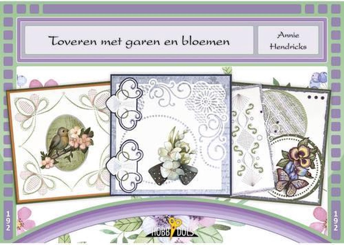 Hobbydols 192 - Toveren met garen en bloemen