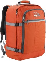 CabinMax Metz Reistas– Handbagage 44L- Rugzak – Schooltas - Backpack 55x40x20cm – Lichtgewicht - Oranje (MZ OE)