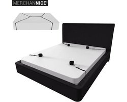 Bondage Set Voor Onder Het Bed | 4 Vastmaak punten | Verstelbare Maat | Seks Essentials | Zwart | Hold Me...