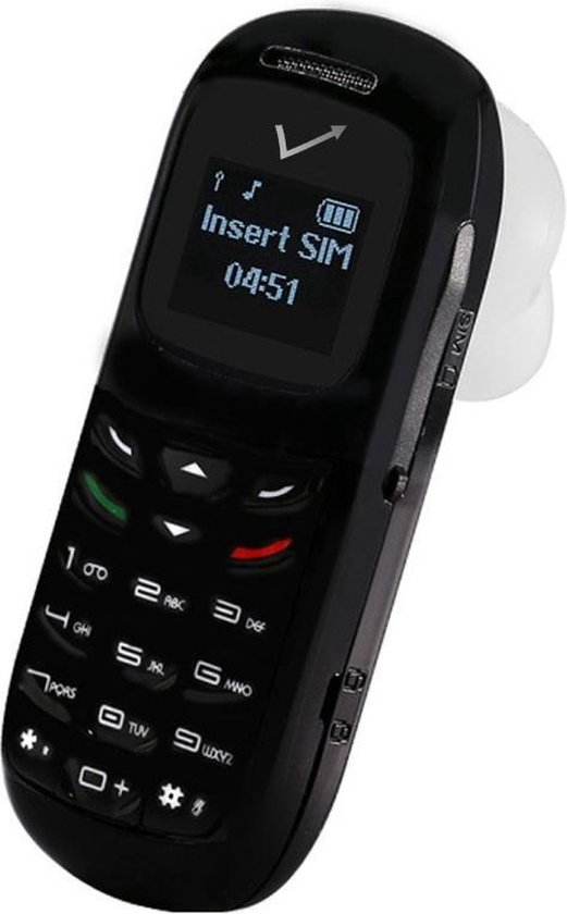 Cusco Dalset nemen Volks Mini - De Kleinste Telefoon en Bluetooth Headset | bol.com