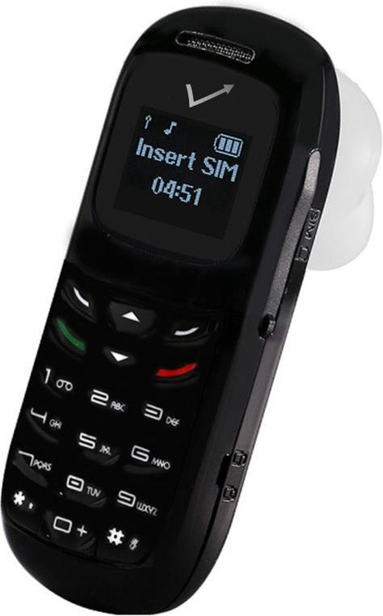 Briesje Riet Prematuur Volks Mini - De Kleinste Telefoon en Bluetooth Headset | bol.com