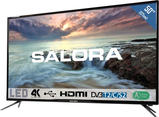 schrijven Frank Worthley Concreet Salora 2800 series 50UHL2800 tv 127 cm (50") 4K Ultra HD Zwart | bol.com