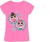 LOL Surprise t-shirt licht roze Fancy, maat 98