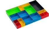 inzetbak rood 54 x 54 x 63mm (180st.)