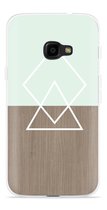 Galaxy Xcover 4s Hoesje Wood Simplicity - Designed by Cazy
