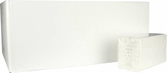 Papieren Handdoekjes - 3060 stuks, 2 laags, 27x22cm