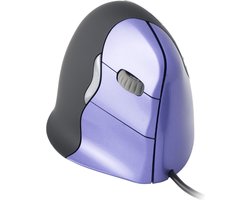 Evoluent Verticale Muis 4 – Bedraad - USB – Rechtshandig – Small – Uitvinder van de Verticale Muis – Ergonomisch Gevormd voor Comfort – Vermindert Polsbelasting – 4 DPI Standen – 6 Instelbare Knoppen (Windows)