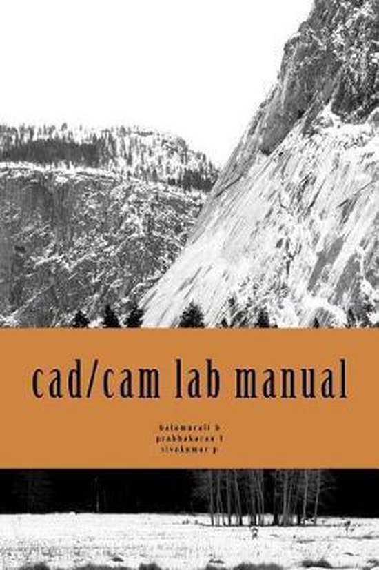 cad/cam lab manual | 9781545212493 | Prabhakaran t | Boeken | bol.com