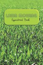 Lawn Mowing Appointment Book