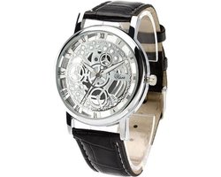 Horloge met online open uurwerk