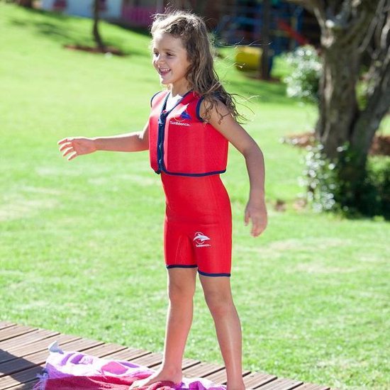Konfidence - Zwemvest/Drijfvest kind - Rood - 4-5 jaar / 20-25 kg