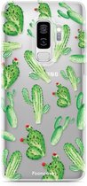 Samsung Galaxy S9 Plus hoesje TPU Soft Case - Back Cover - Cactus