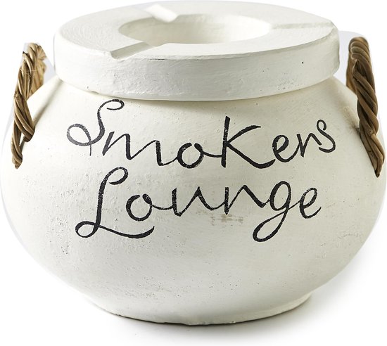 Skim Gehakt Mompelen Rivièra Maison Smokers Lounge Ashtray - Asbak - Wit | bol.com