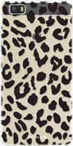 Huawei P8 Lite 2016 hoesje TPU Soft Case - Back Cover - Luipaard / Leopard print