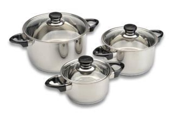 Набор посуды 6предм vision prima berghoff (5413821112473)