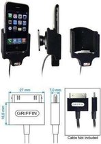 Brodit Draaibare Houder met Kabelconnectie (Griffin cable) voor de  Apple iPhone 3G